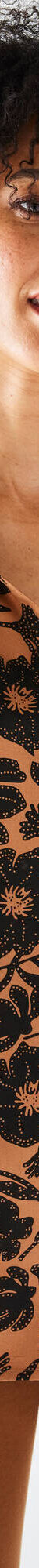 Chemise liquette imprimé floral bicolore (caramel / noir) Chemise liquette imprimé floral bicolore (caramel / noir)